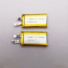 Aluminiowa bateria litowo-polimerowa 752950 1200mah 0,2C Z UL IEC62133